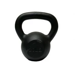Shipping Included - *Other Brand Used 20 Lb Kettlebells Exercise And Fitness Black
