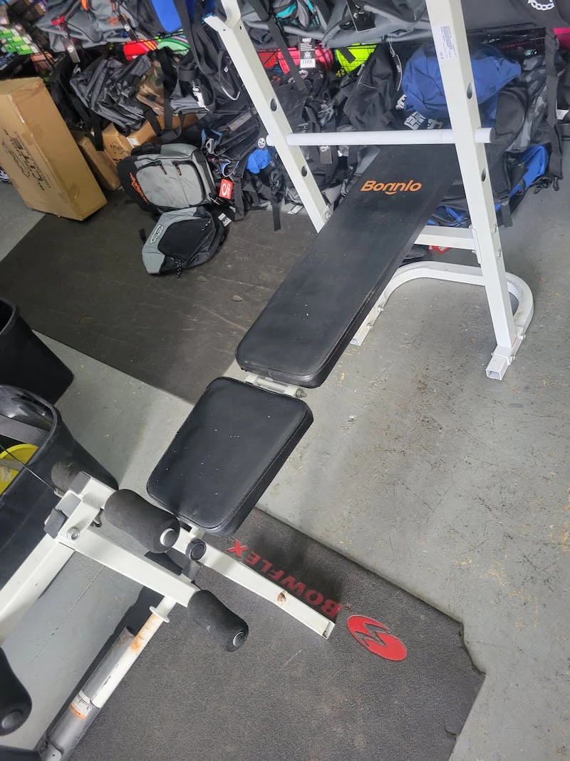 Best Price - *Other Brand Used BONNLO BENCH Benches Exercise And Fitness - Image 2