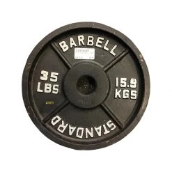 Discount - *Other Brand Used 35 Lb Olympic Plate Sets Exercise And Fitness
