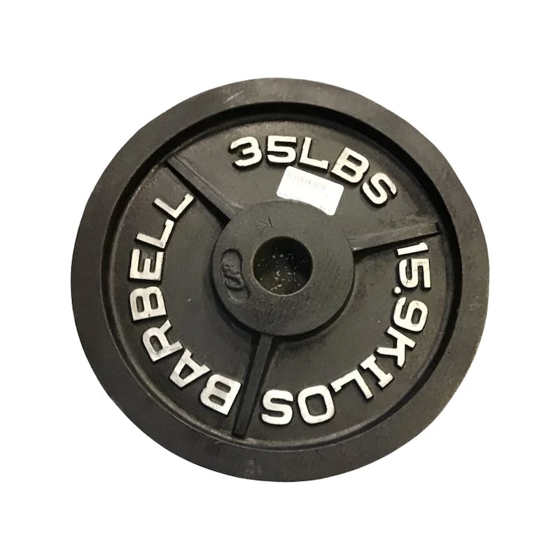 Shipping Included - Used Cap 35 Lb Olympic Plate Sets Exercise And Fitness