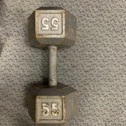 On Sale - *Other Brand Used 55 Lb Dumbbells