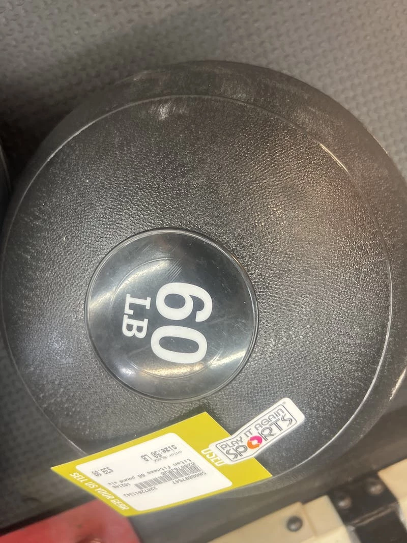 Discount - *Other Brand Used 60lb Core Training Slam Ball Exercise And Fitness Black