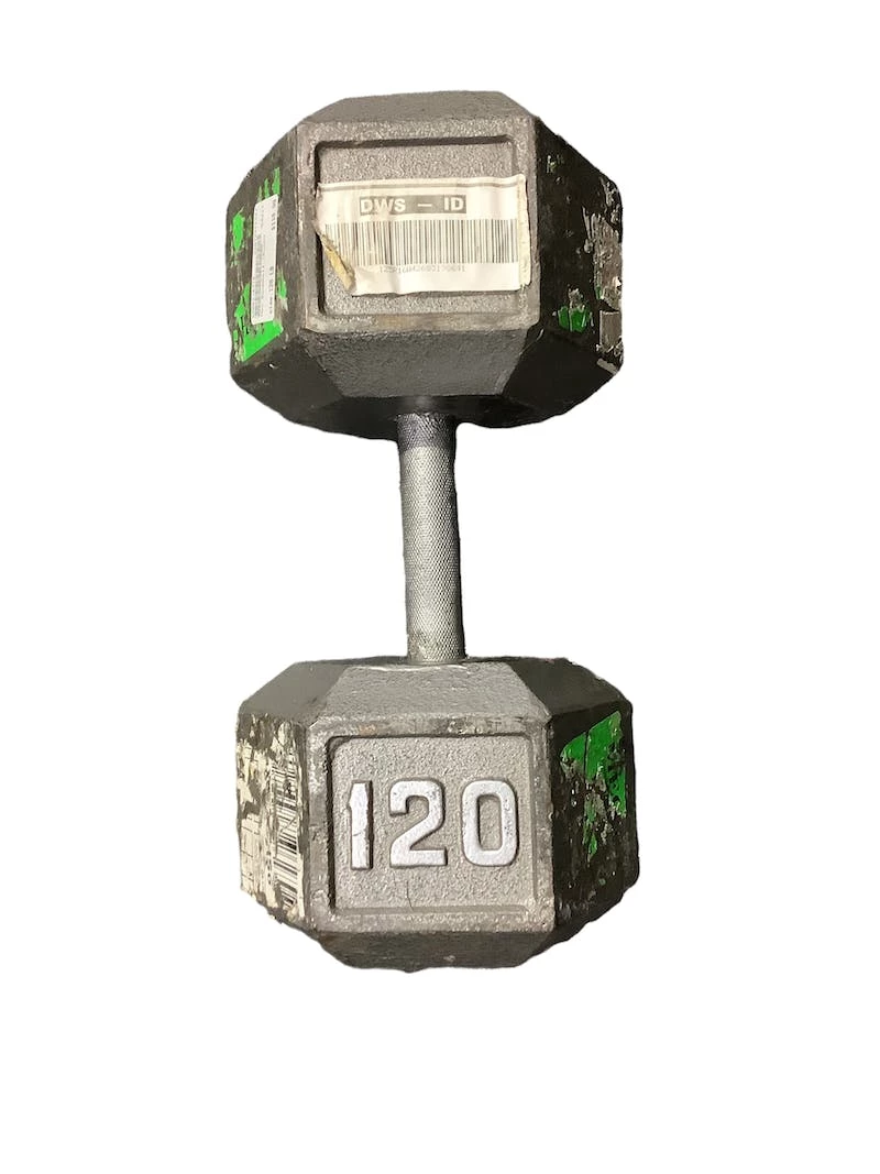 The Surprise Price - *Other Brand Used 120 Lb Dumbbells Exercise And Fitness