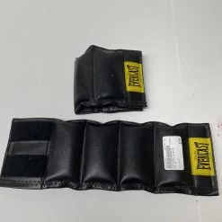 Shipping Included - Used Everlast 4 Lb Ankle Weights Exercise And Fitness Black