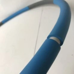 On Sale - *Other Brand Used Weighted Hula Hoop Core Training Exercise & Fitness Sky Blue