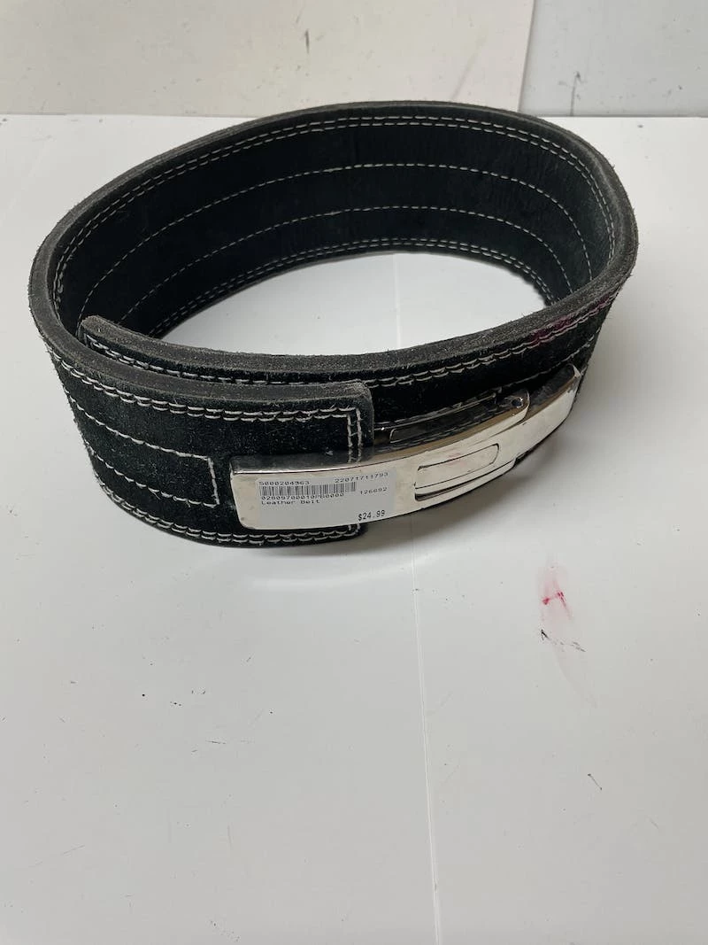 Best Price - *Other Brand Used Leather Weight Belt Exercise And Fitness