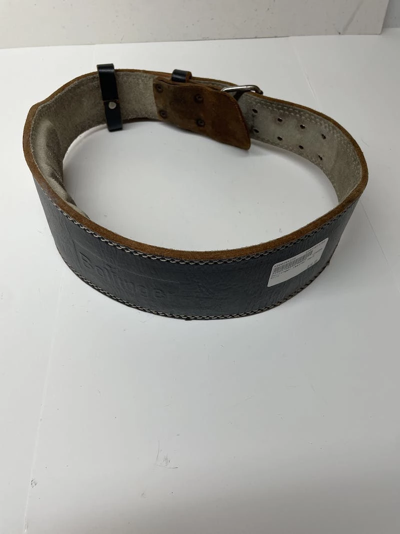 The Surprise Price - Used Bolle Weight Lifting Leather Belt Exercise And Fitness Accessories
