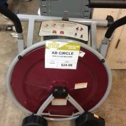 The Surprise Price - Used Ab Circle Core Training Exercise & Fitness Red