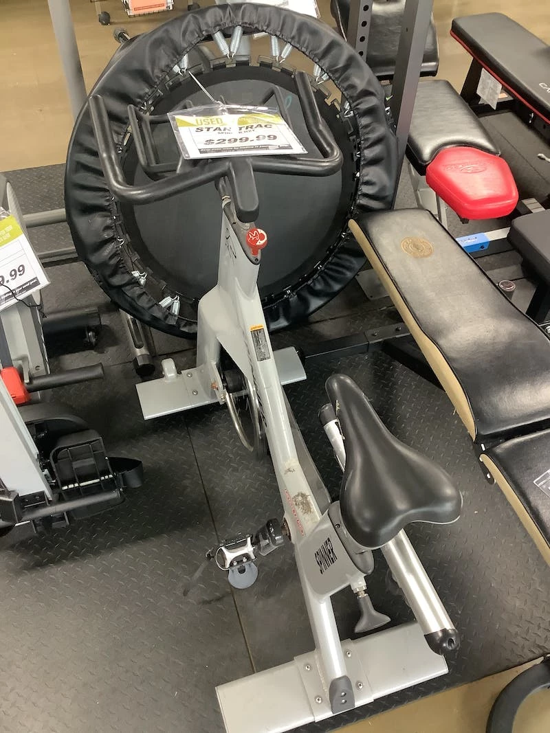 The Surprise Price - Used Star Trac SPINNER NXT Fly Wheel Stationary Bikes