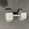 Free Shipping - *Other Brand Used 85 Lb Hex Dumbbell Exercise And Fitness