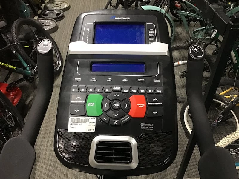 Best Price - Used Nautilus U618 Magnet Stationary Bikes Exercise & Fitness - Image 2