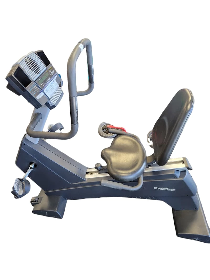 Free Shipping - Used Nordic Track RECUMBENT BIKE Manual Stationary Bikes - Image 3