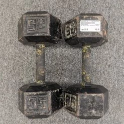The Surprise Price - *Other Brand Used 35 Lb Dumbbells