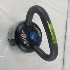 Free Shipping - Used Golds Gym 20 Lb Adjustable Kettlebell Exercise & Fitness None