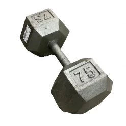 Best Price - *Other Brand Used 75 Lb Dumbbells Exercise & Fitness / Dumbbells