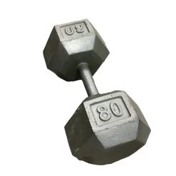 On Sale - *Other Brand Used 80 Lb Dumbbells