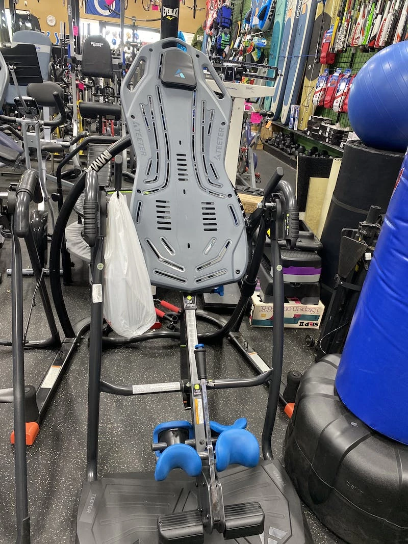 Free Shipping - Used Teeter Inversion Tables Exercise & Fitness / Inversion Tables Grey