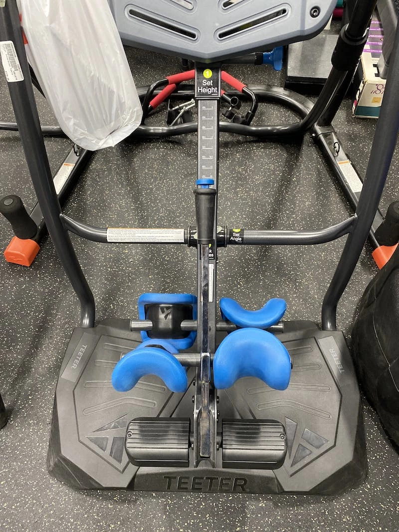 Free Shipping - Used Teeter Inversion Tables Exercise & Fitness / Inversion Tables Grey - Image 3