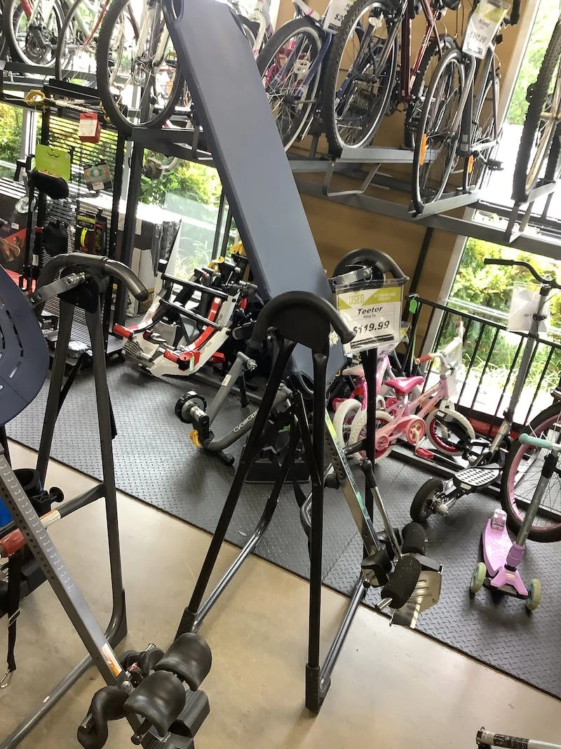 Best Price - Used Teeter HANG UP Inversion Tables Exercise And Fitness Navy Blue - Image 2