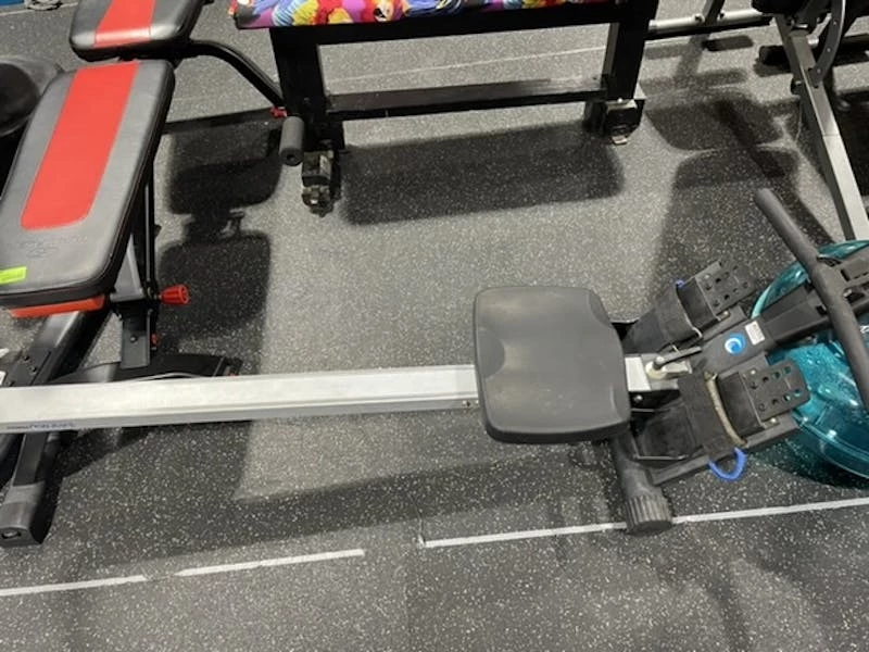 Free Shipping - Used Stamina Elite Wave Water Rower 1450 / Rowing Machine 35-1450B Exercise & Fitness - Image 2