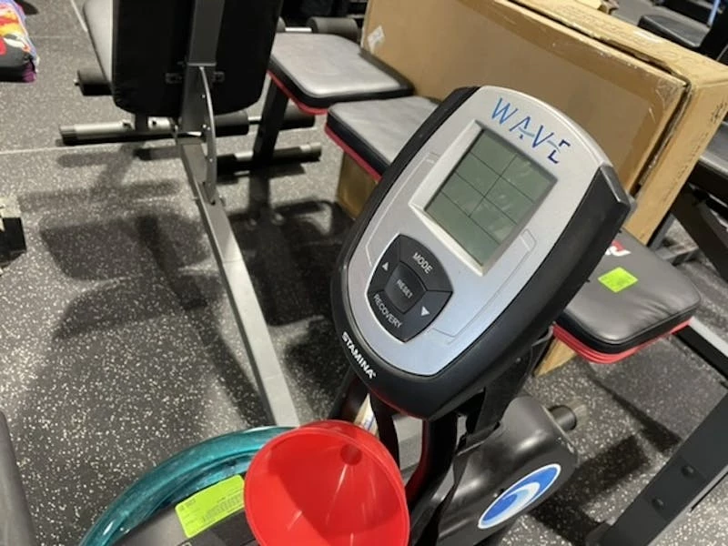 Free Shipping - Used Stamina Elite Wave Water Rower 1450 / Rowing Machine 35-1450B Exercise & Fitness - Image 6