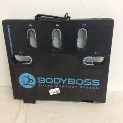 Shipping Included - *Other Brand Used BODY BOSS TOTAL WORKOUT SYSTEM Core Training Exercise & Fitness Black