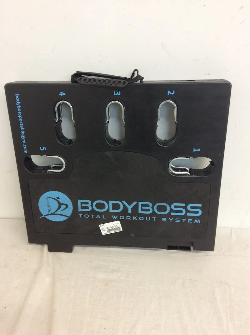 Shipping Included - *Other Brand Used BODY BOSS TOTAL WORKOUT SYSTEM Core Training Exercise & Fitness Black