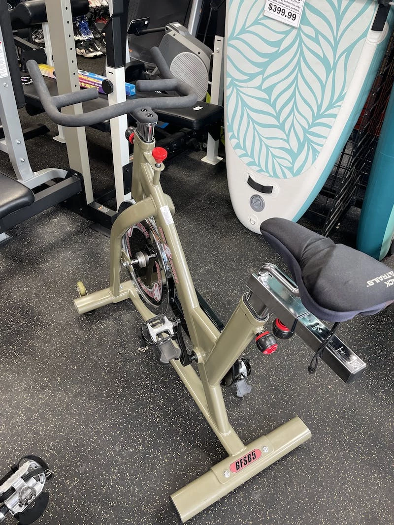 Free Shipping - *Other Brand Used BEST FITNESS BFSB5 CYCLE BIKE Manual Stationary Bikes Exercise & Fitness