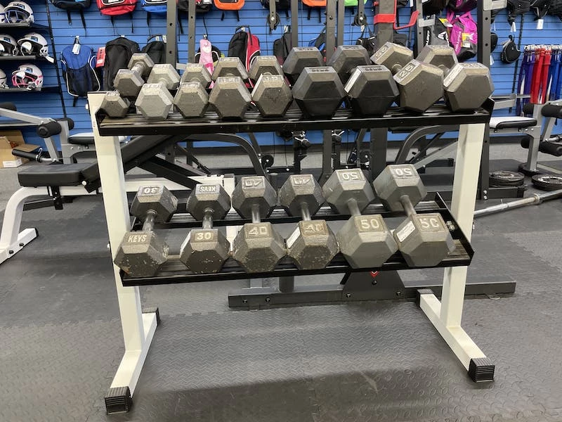 Shipping Included - Used Body Solid Weight Stands Exercise & Fitness