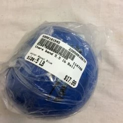 Free Shipping - *Other Brand Used 5 Lb Core Training Exercise & Fitness Royal Blue