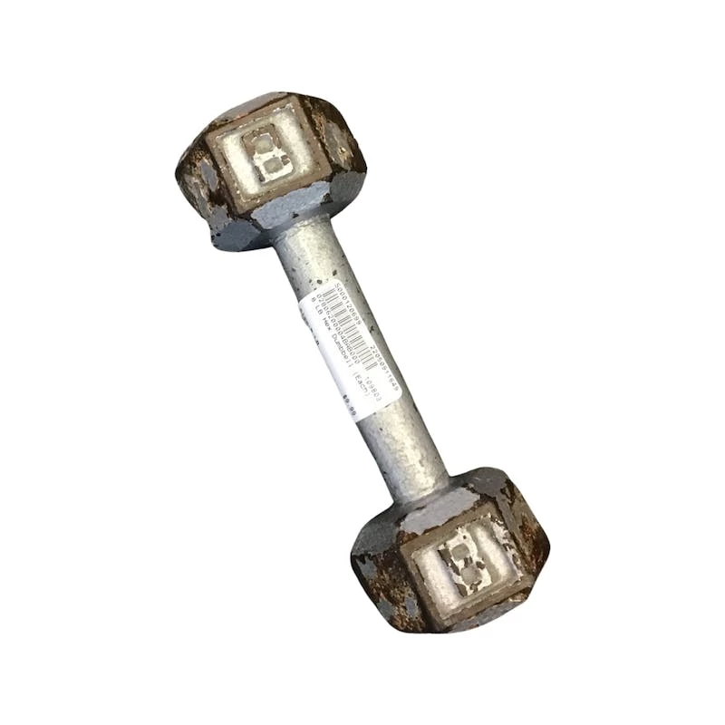 On Sale - *Other Brand Used 8 Lb Dumbbells Exercise & Fitness - Image 2