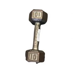 Free Shipping - *Other Brand Used 10 Lb Dumbbells Exercise & Fitness