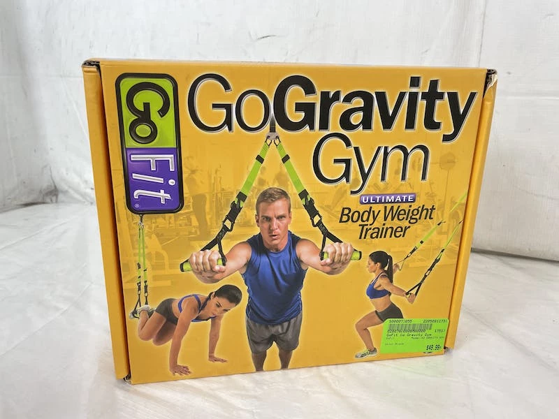 Discount - Used GoFit GO GRAVITY GYM Ultimate Body Weight Trainer - Like New Condition Exercise & Fitness Black