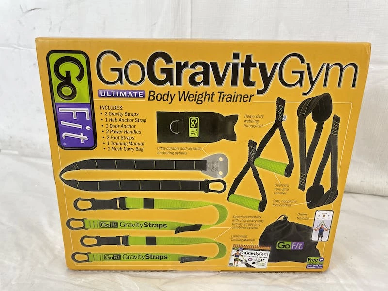 Discount - Used GoFit GO GRAVITY GYM Ultimate Body Weight Trainer - Like New Condition Exercise & Fitness Black - Image 3
