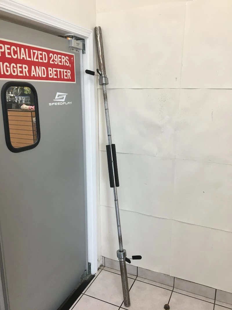 The Surprise Price - *Other Brand Used 7Ft 45LB Olympic Bars Exercise & Fitness