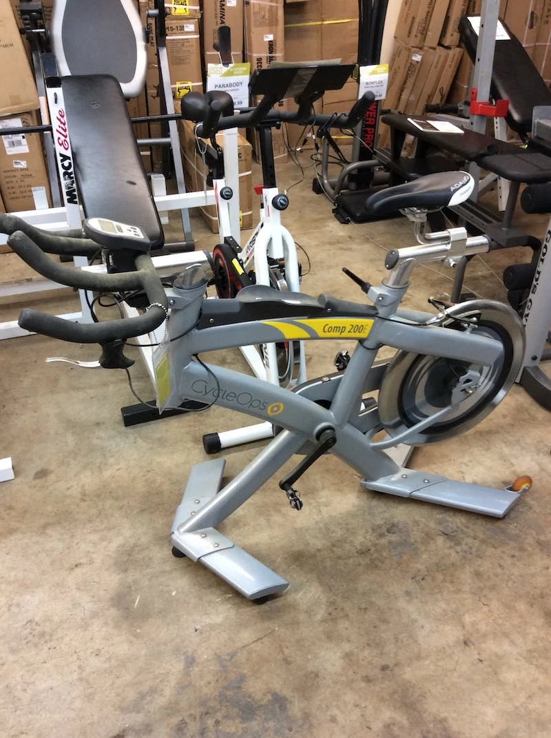 Shipping Included - Used Cycleops COMP 200E Fly Wheel Stationary Bikes Exercise & Fitness
