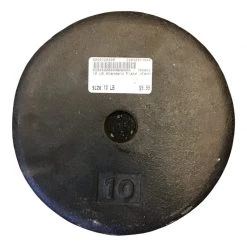 Shipping Included - *Other Brand Used 10 Lb Standard Plate Sets