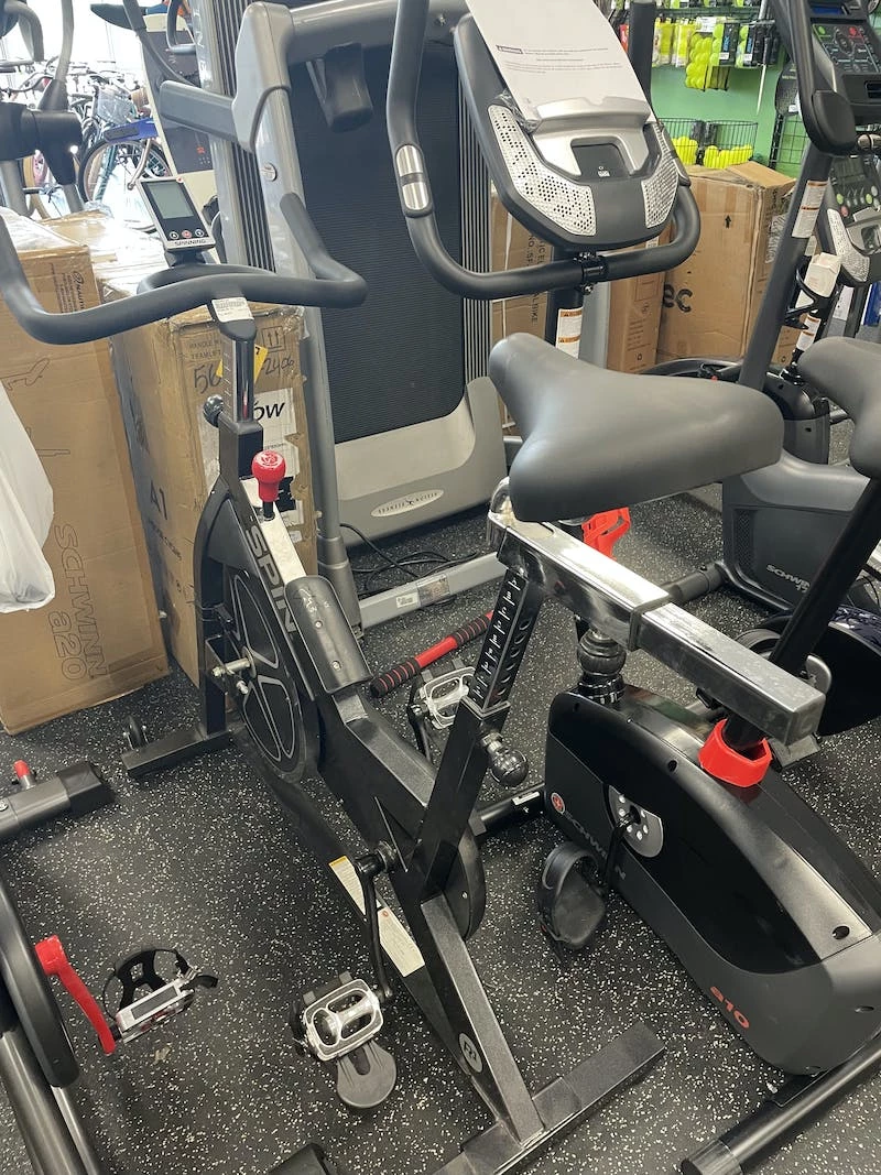 On Sale - *Other Brand Used SPINNING R1 Fly Wheel Stationary Bikes Exercise & Fitness