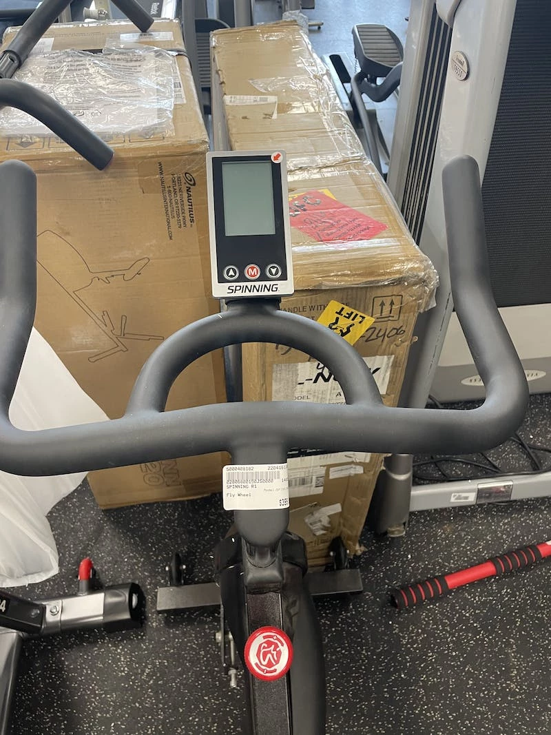 On Sale - *Other Brand Used SPINNING R1 Fly Wheel Stationary Bikes Exercise & Fitness - Image 2