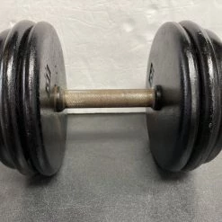 Shipping Included - Used Cap 55 Lb Dumbbells Exercise & Fitness