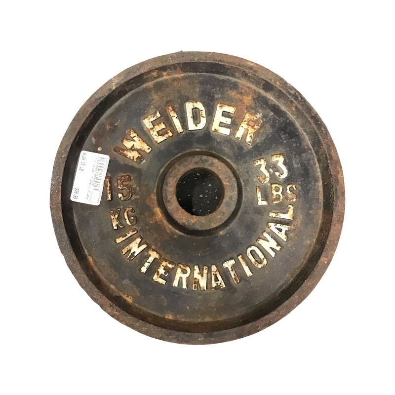 The Surprise Price - Used Weider 35 Lb Olympic Plate Sets