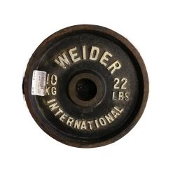 Free Shipping - Used Weider 22 Lb Olympic Plate Sets