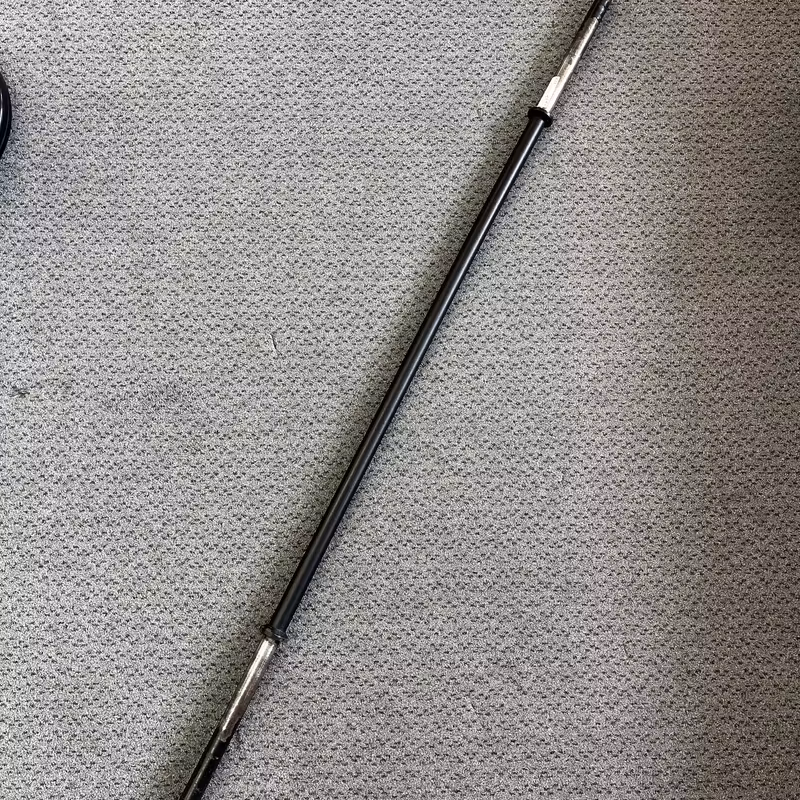 Discount - *Other Brand Used 5Ft Standard Bar Exercise & Fitness Black