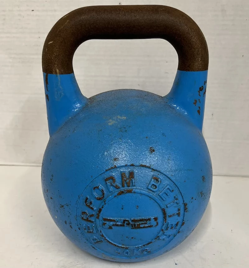 Best Price - *Other Brand Used Perform Better 22.5 Lb Kettlebells Royal Blue