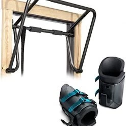 Shipping Included - *Other Brand Used EZ UP INVERSION RACK Inversion Tables Exercise & Fitness / Inversion Tables Black