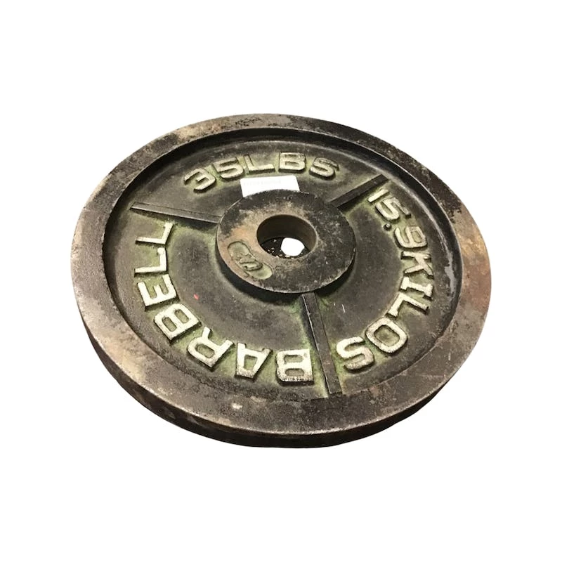 On Sale - *Other Brand Used 35 Lb Olympic Plate Exercise & Fitness / Olympic Plates & Sets - Image 2