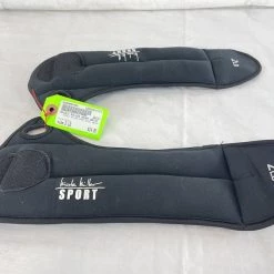 The Surprise Price - *Other Brand Used NICOLE MILLER SPORT WRIST/ANKLE WEIGHT 4 Lb Pair (2lb Each) Exercise & Fitness Black