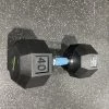 Shipping Included - Used SPRI 40 Lb Rubber Hex Dumbbell Exercise And Fitness