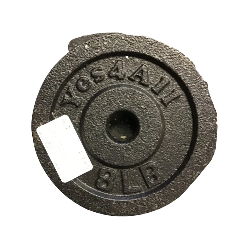 The Surprise Price - Used *Other Brand 8 Lb Standard Plate Sets Exercise & Fitness