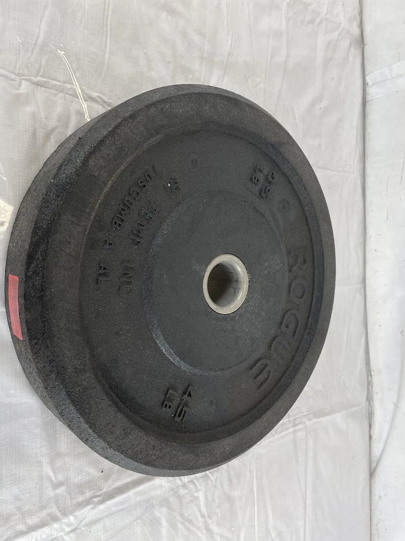 The Surprise Price - Used Rogue 45lb BUMPER PLATE BY HI-TEMP Olympic Plate Sets